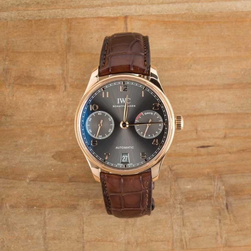 IWC Portugieser “7-Days” Automatic 42, Handtassen en Accessoires, Horloges | Antiek, Overige merken, Overige materialen, Ophalen of Verzenden