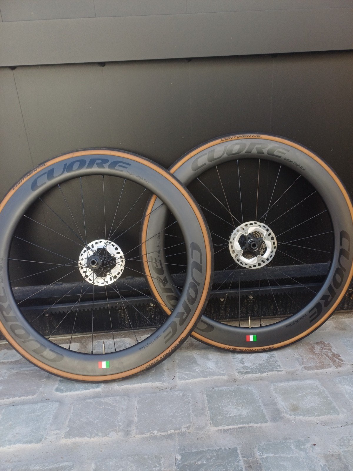 Cuore carbon wielset 58mm, Cuore, Zo goed als nieuw, Racefiets, Carbon