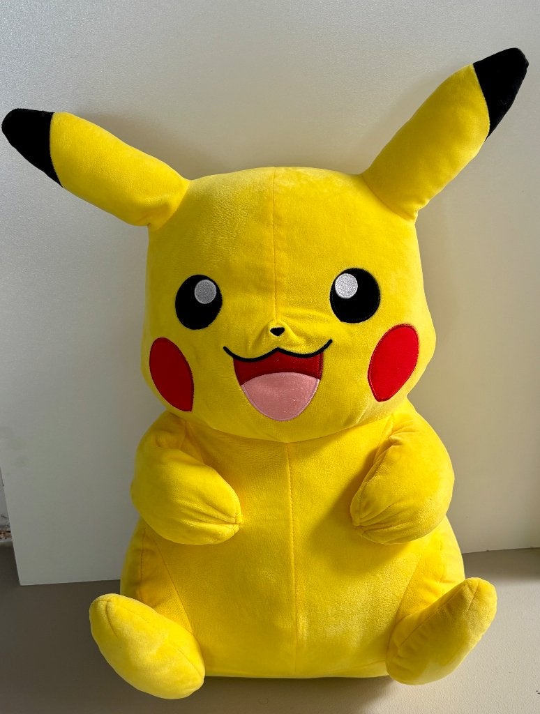 Pickachu knuffel 50 cm, Ophalen, Overige merken, Geel, Overige typen