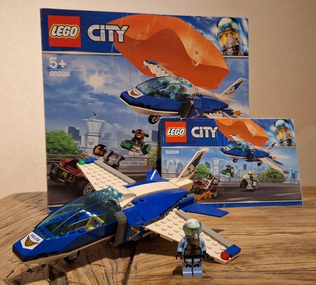 Luchtpolitie Lego City, Ophalen, Complete set, Lego, City