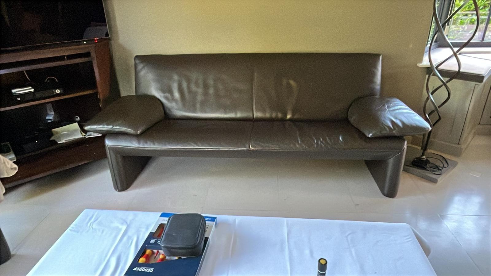 Jori JR-8700 Linea - Sofa 225/2, Ophalen, Gebruikt, Leer, 200 tot 250 cm