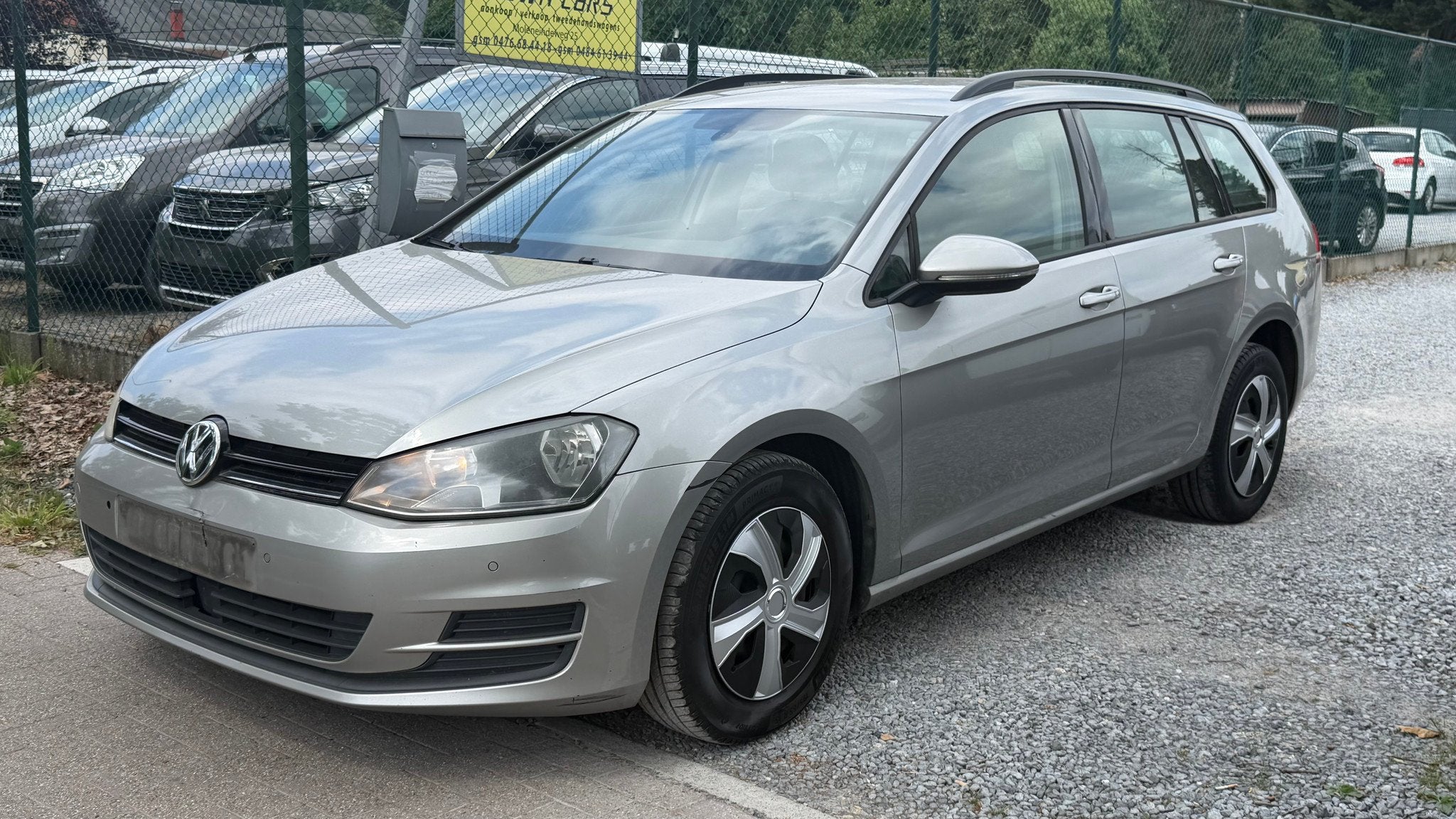 Volkswagen Golf 7 Diesel bj 2013, Autos, Argent ou Gris, Achat, 105 ch, Euro 6