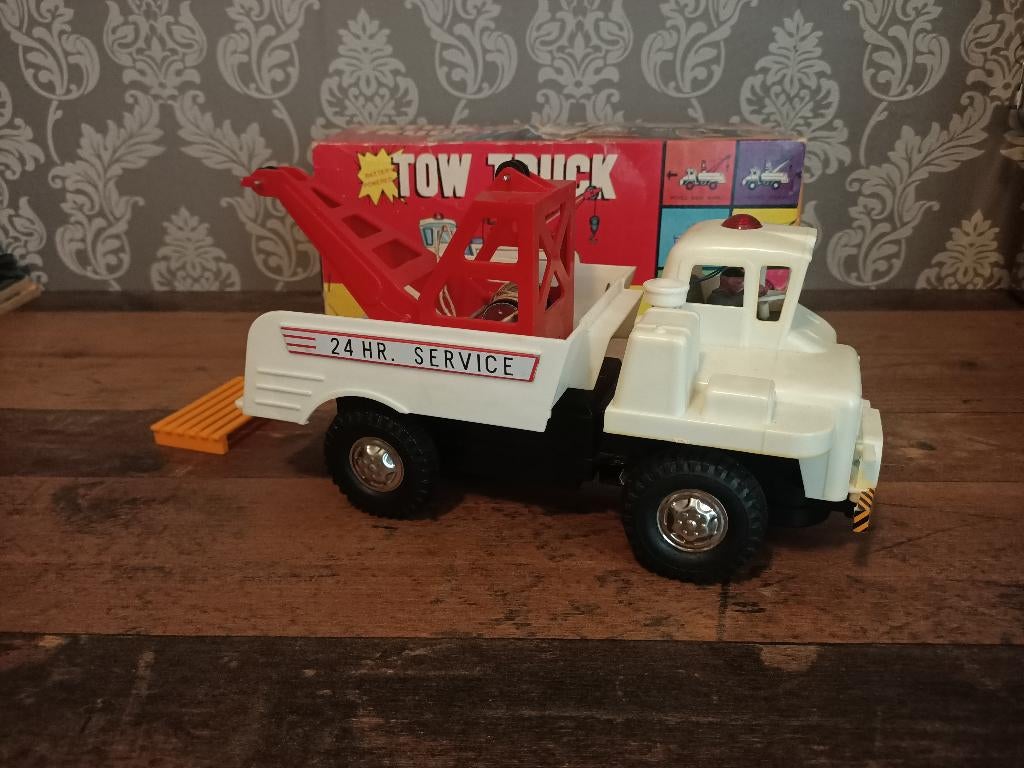 Takelwagen/ Tow Truck/ Batterij/ jaren 60/ Japan, Envoi