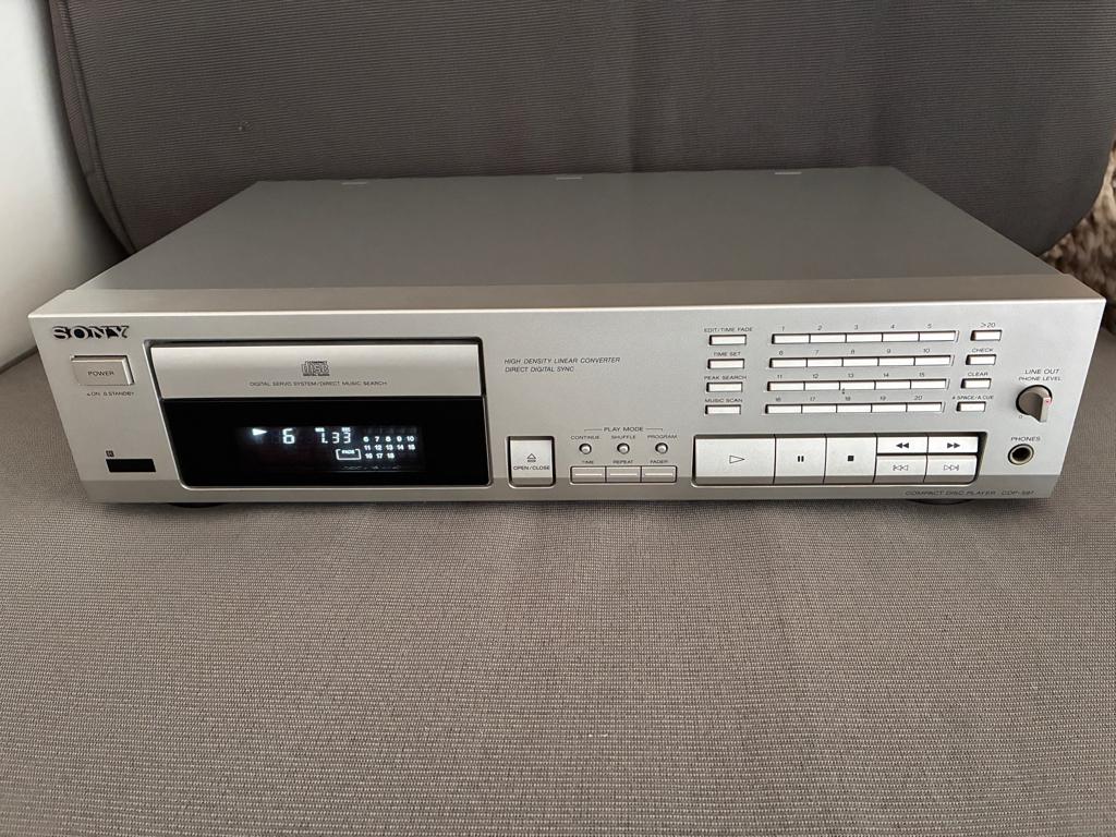 Sony CD Speler - CDP-579, Ophalen of Verzenden, Gebruikt, Sony