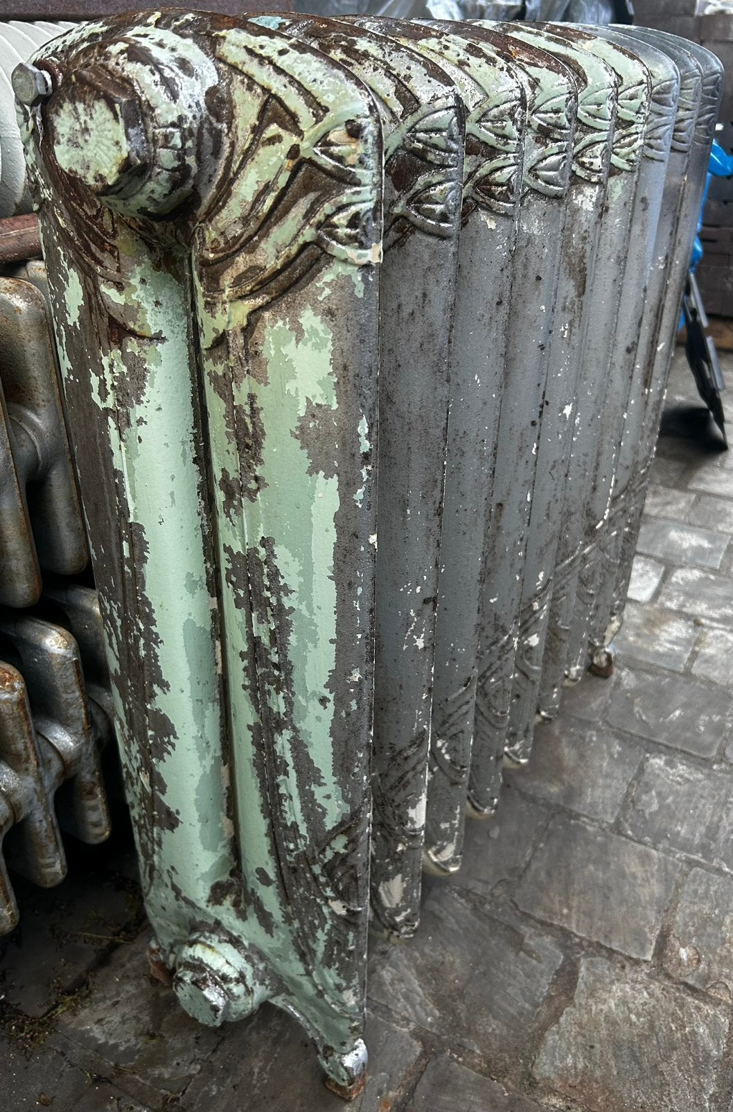 Radiateur en fonte avec motif, Enlèvement, Radiateur