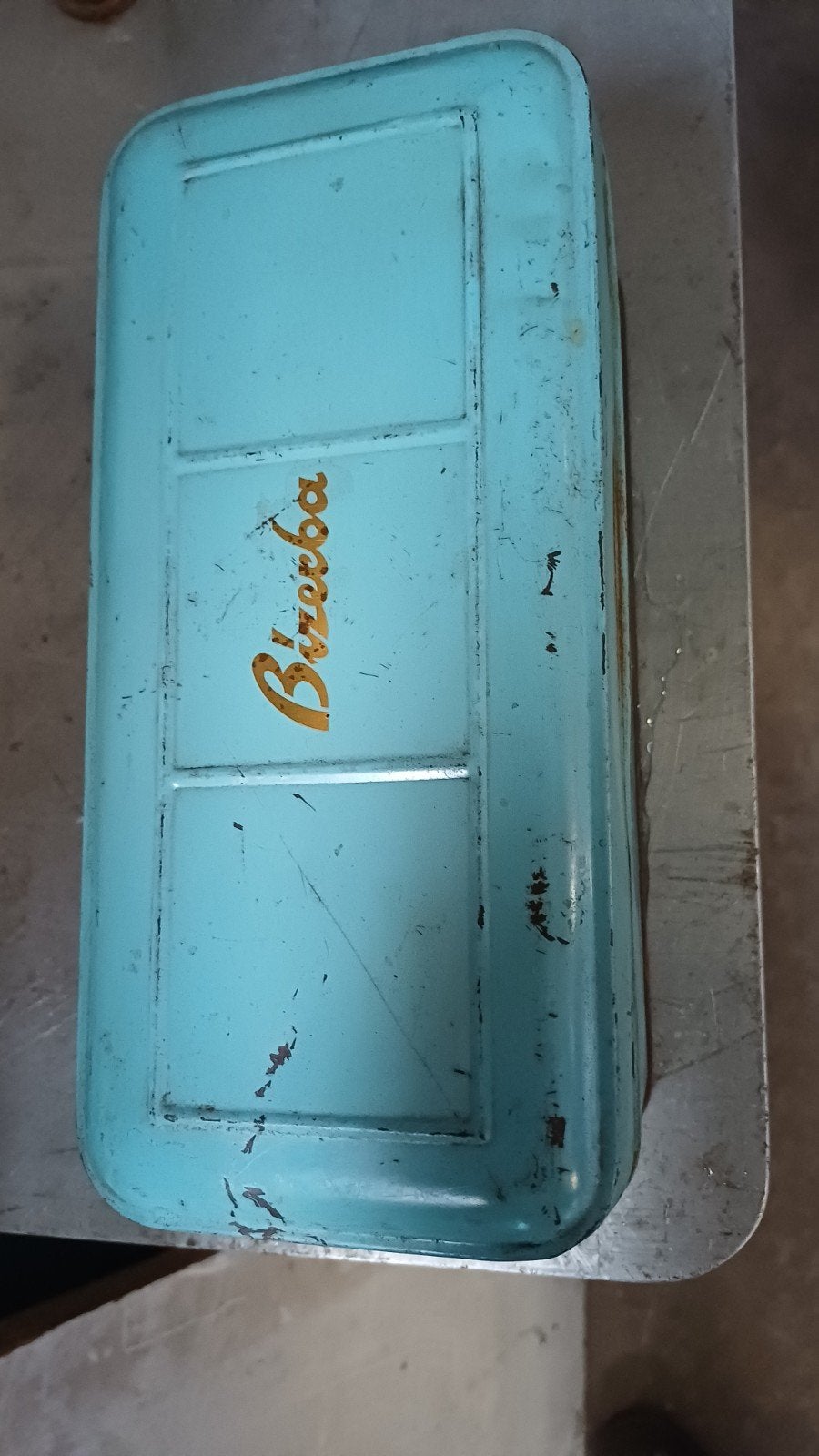 Bizerba-doos, Ophalen