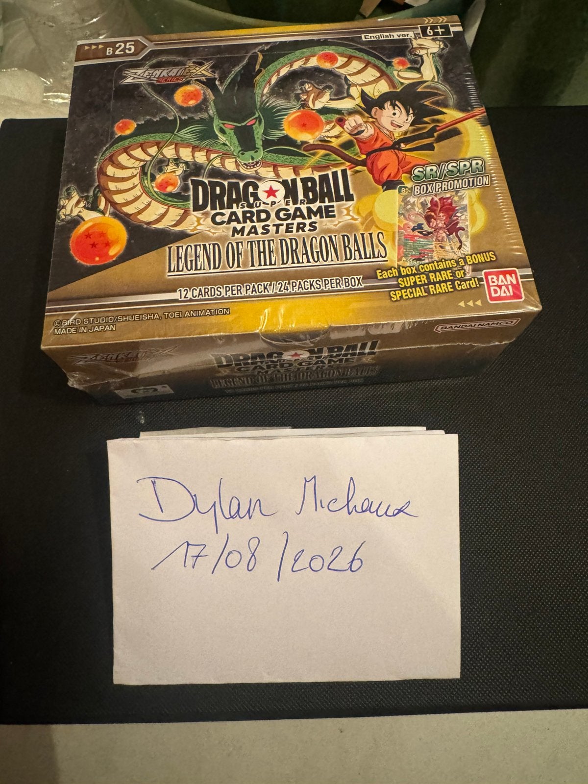 Dragon Ball BT25 – Legend of the Dragon Balls Booster Box, Enlèvement ou Envoi, Comme neuf, Booster