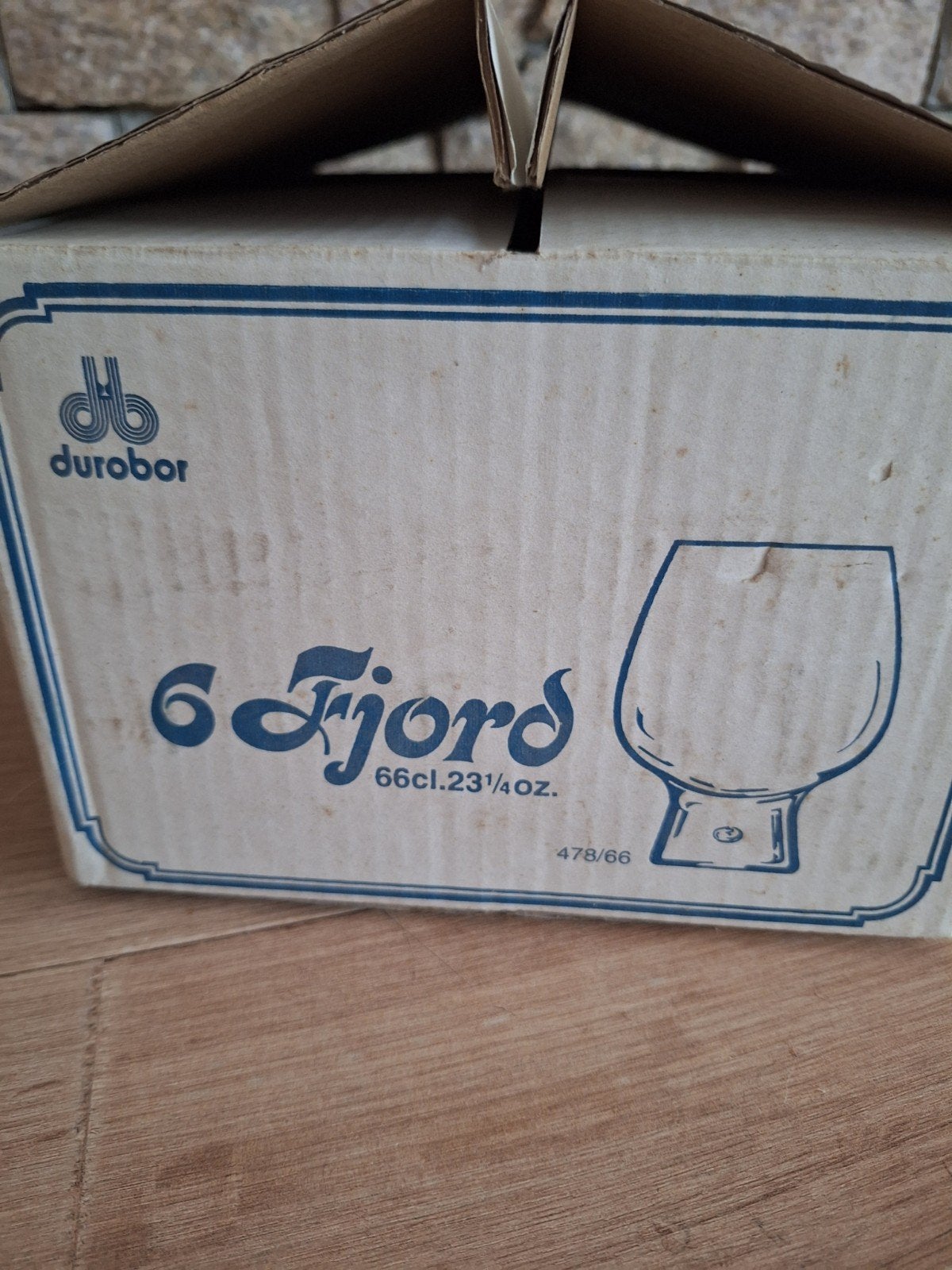 Lots de verres vintage Durobor (Fjord & Windsor), Enlèvement, Neuf