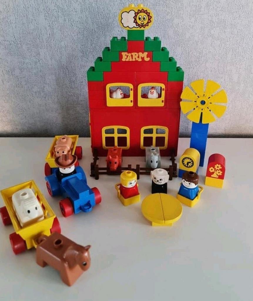 Vintage duplo : boerderij, Ophalen of Verzenden, Duplo