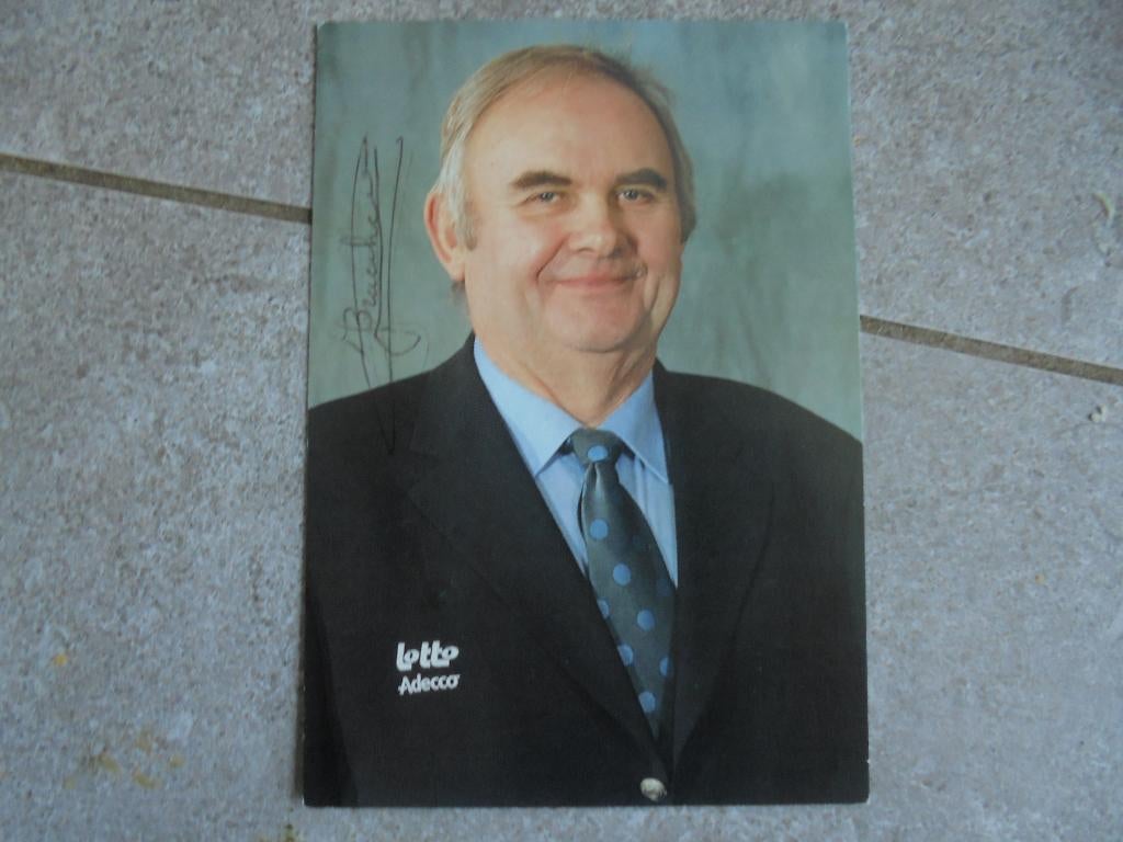 Wielerfoto met handtekening van Joseph Braeckevelt, Verzamelen, Verzenden