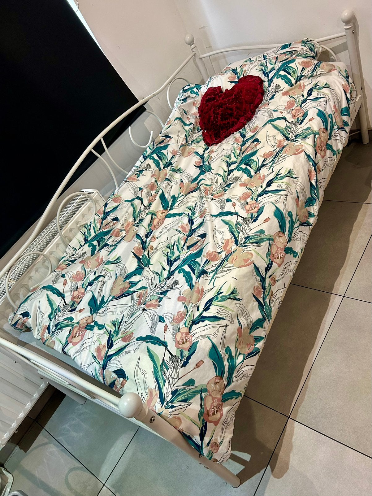 2 lits simples 90x200 avec matelas, Enlèvement, Utilisé
