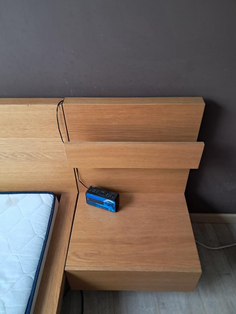 Lit 2 personnes et tables de nuit, Maison & Meubles