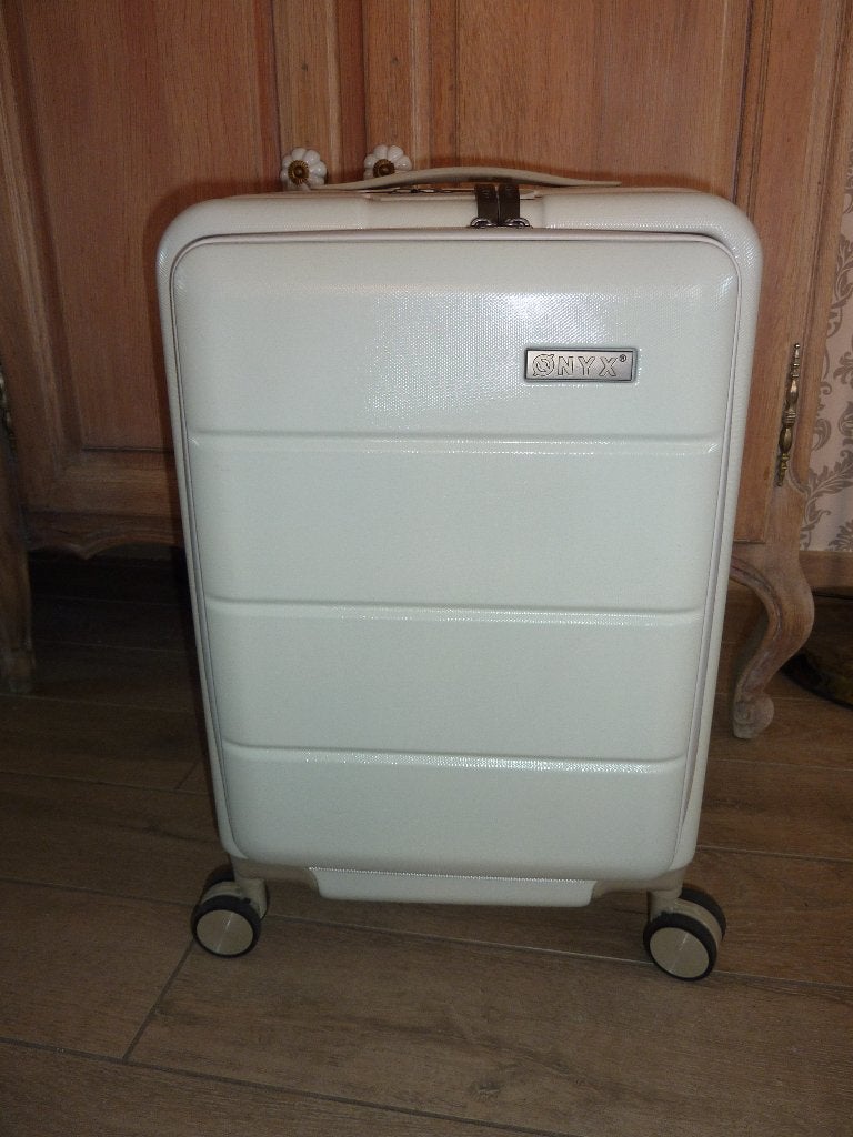 Trolley bagage à main Onyx poche avant séparée, comme neuf, 35 à 45 cm, Enlèvement ou Envoi, Plastique dur, Comme neuf