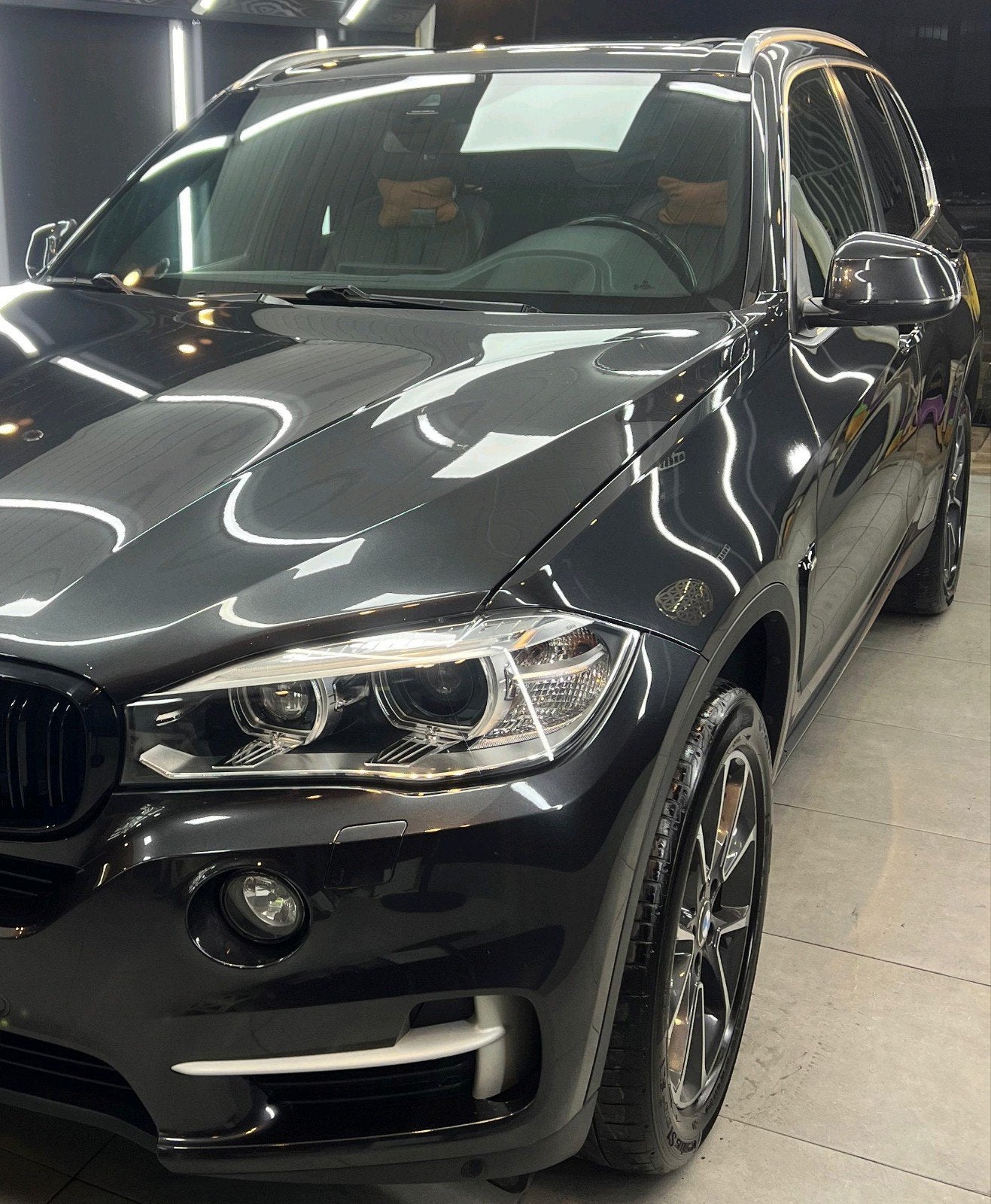 bmw x5 f15 xdrive 0485894384, Auto's, Automaat, Leder, Bruin, Diesel