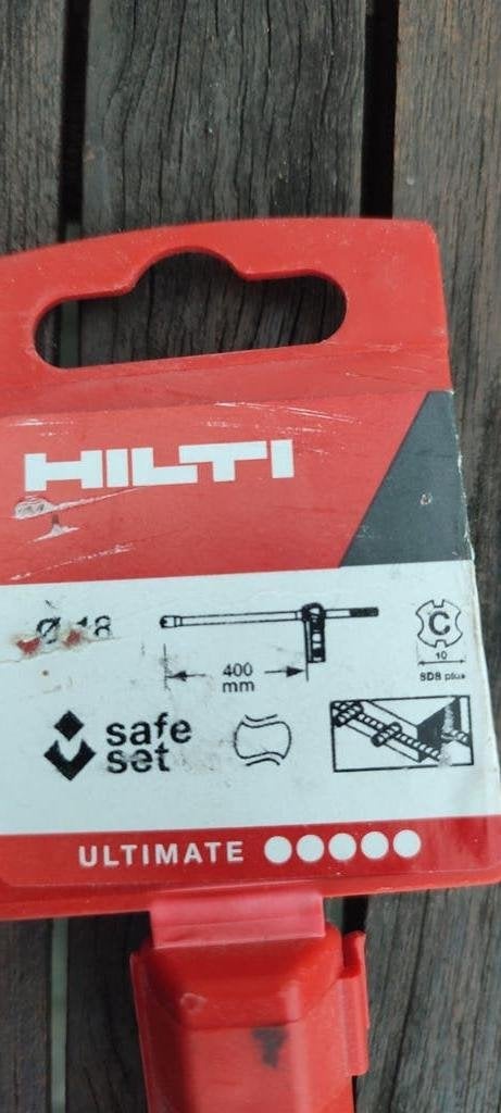 Hilti TE-CD 18/53 (SDS Plus) holle boor nieuw, Ophalen
