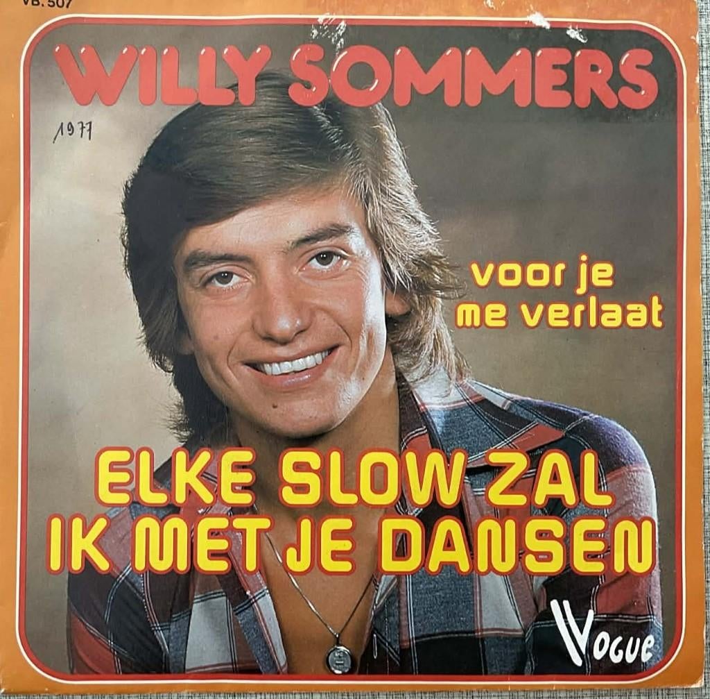 Willy Sommers "Elke Slow zal ik met je dansen", Cd's en Dvd's, Vinyl | Nederlandstalig, Fotohoes, Ophalen of Verzenden, Gebruikt