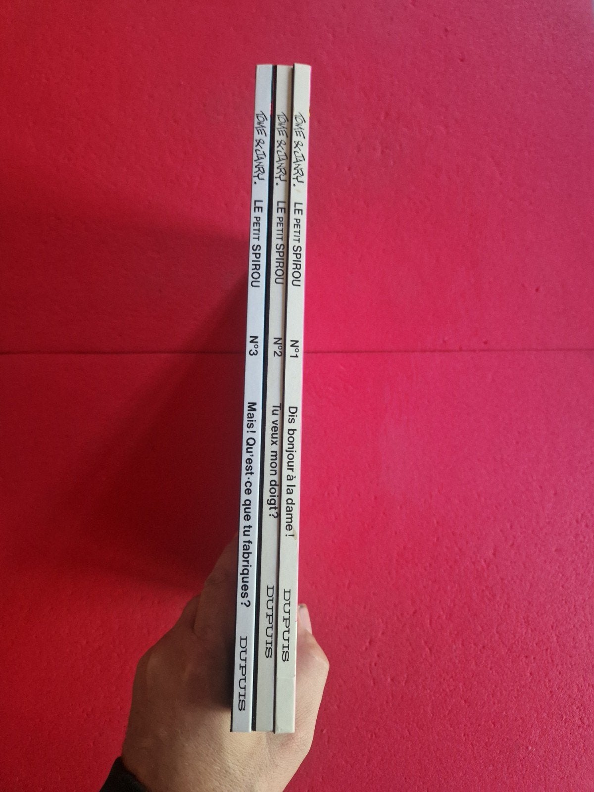 lot de 3 bd le petit spirou 1 à 3,EO, Enlèvement ou Envoi