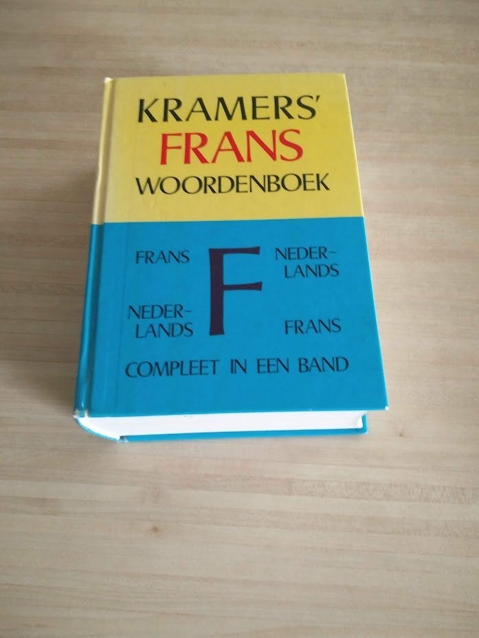 Woordenboek Frans-Nederlands en Nederlands-Frans., Ophalen of Verzenden, Zo goed als nieuw, Kramers, Frans