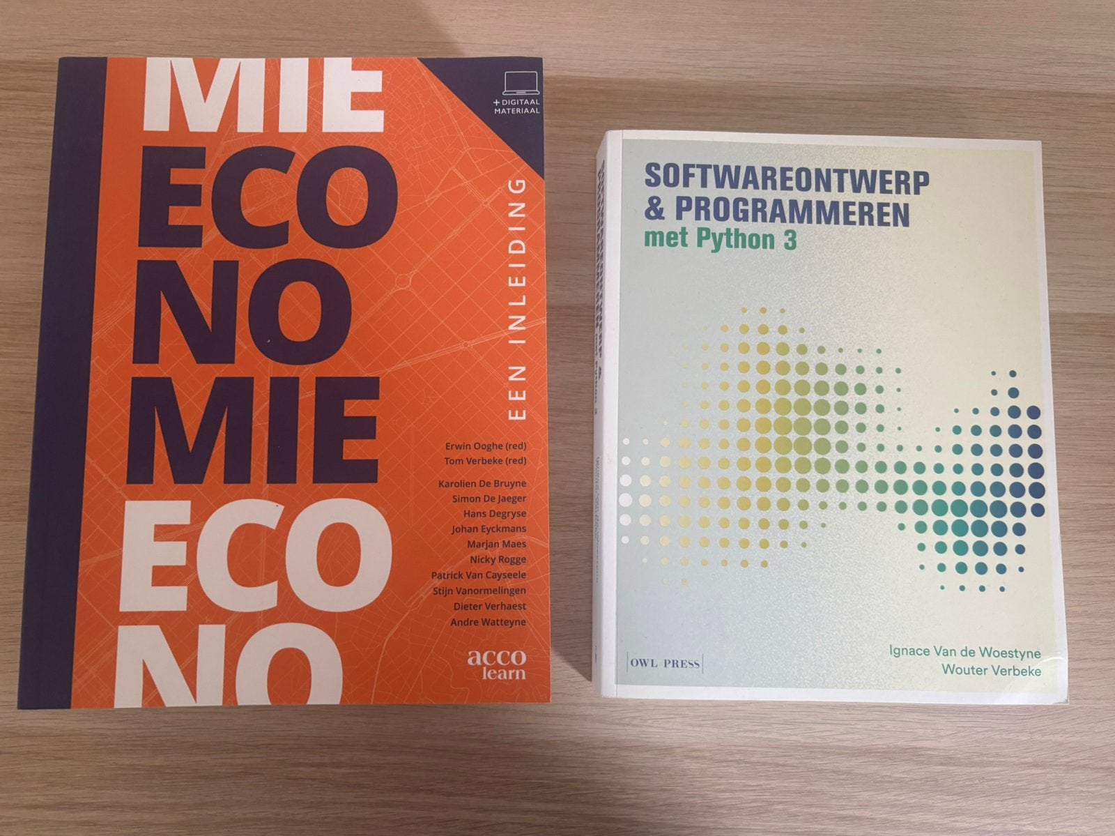 KU Leuven FEB-handboeken: programmeren & economie, Enlèvement, Neuf, Enseignement supérieur