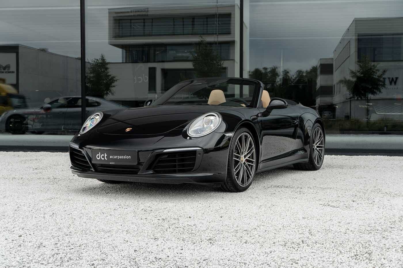 Porsche 911 CARRERA 991 4S Cabrio *ONLY 12830 KM* (bj 2016), Automaat, 4 zetels, Gebruikt, Zwart