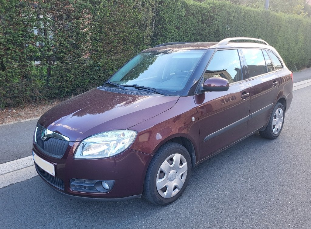 Skoda Fabia 1.4D Gekeurd Voor Verkoop, Voorwielaandrijving, Stof, Zwart, 4 cilinders