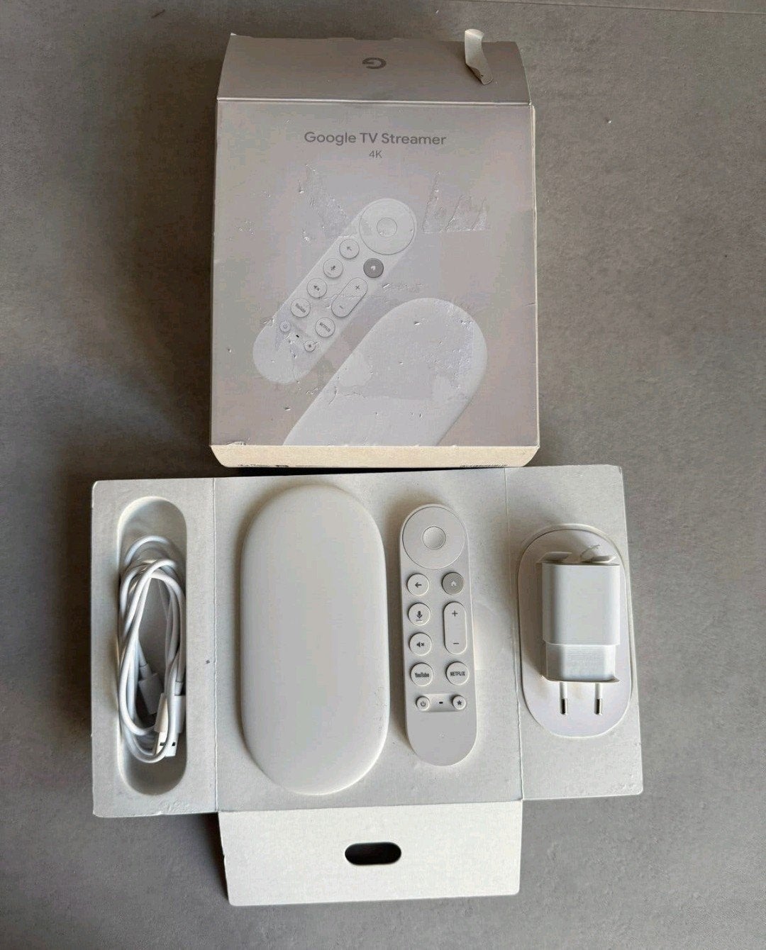 Google TV Streamer 4K in uitstekende staat., Enlèvement ou Envoi