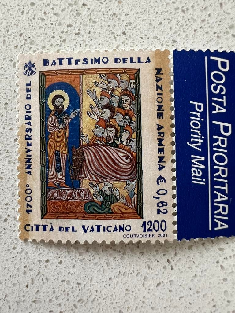 Postzegel Italië Rome 2001, Ophalen, Postfris