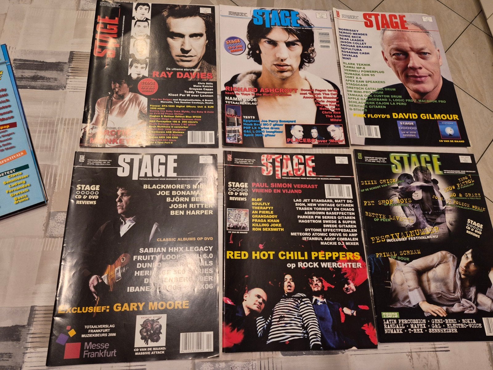 Stage muziek magazine 2006 complete jaargang, Ophalen of Verzenden