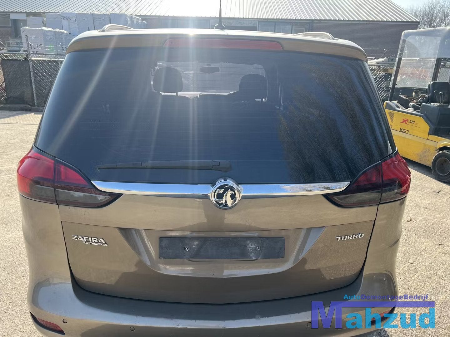 OPEL ZAFIRA C Bruin 41E achterklep 2012-2017, Gebruikt, Deur, Opel Automobile GmbH, Kontakt@opel-infoservice.de