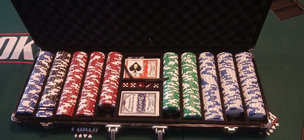 Grote pokerset, Cinq joueurs ou plus, Enlèvement, Comme neuf