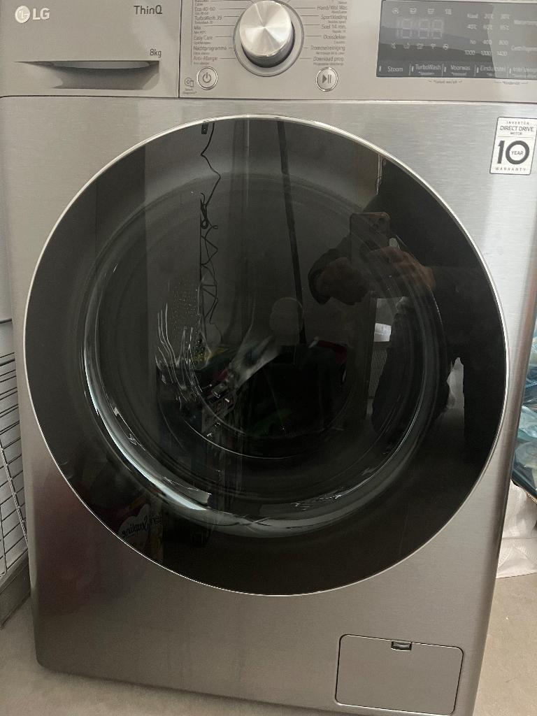 LG wasmachine, zo goed als nieuw. Vanaf 25/06, Ophalen, 1200 tot 1600 toeren, Minder dan 85 cm, 8 tot 10 kg
