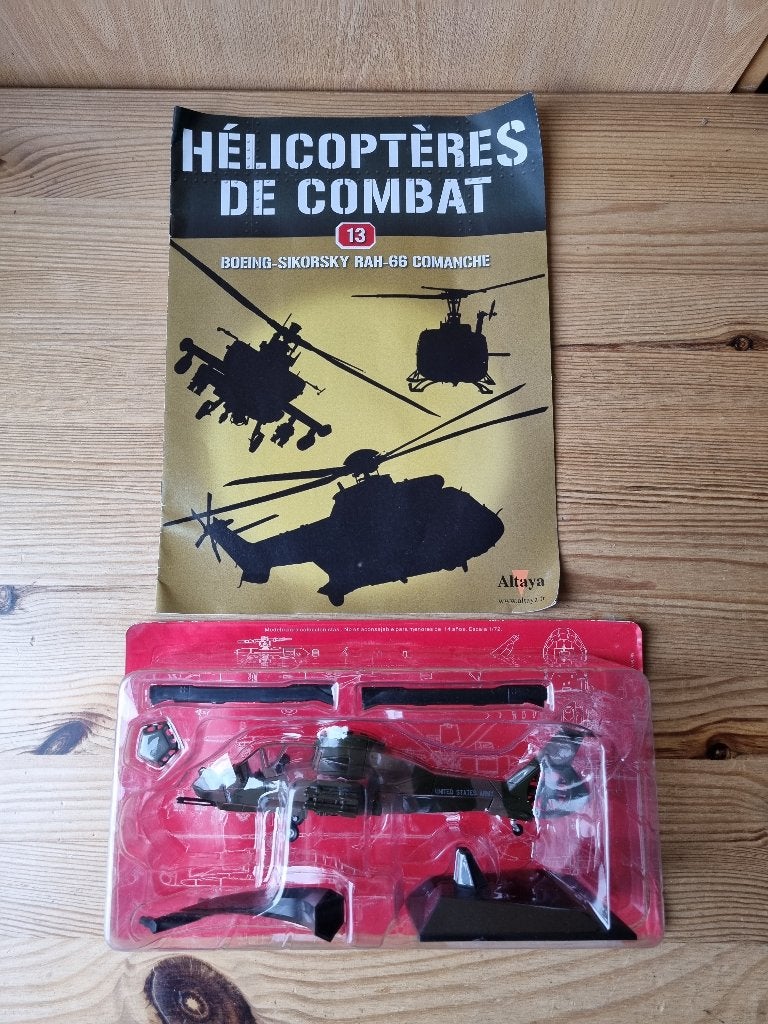 Hélicoptères de combat RAH-66, Verzamelen, Ophalen of Verzenden, Luchtmacht, Miniatuur of Beeldje