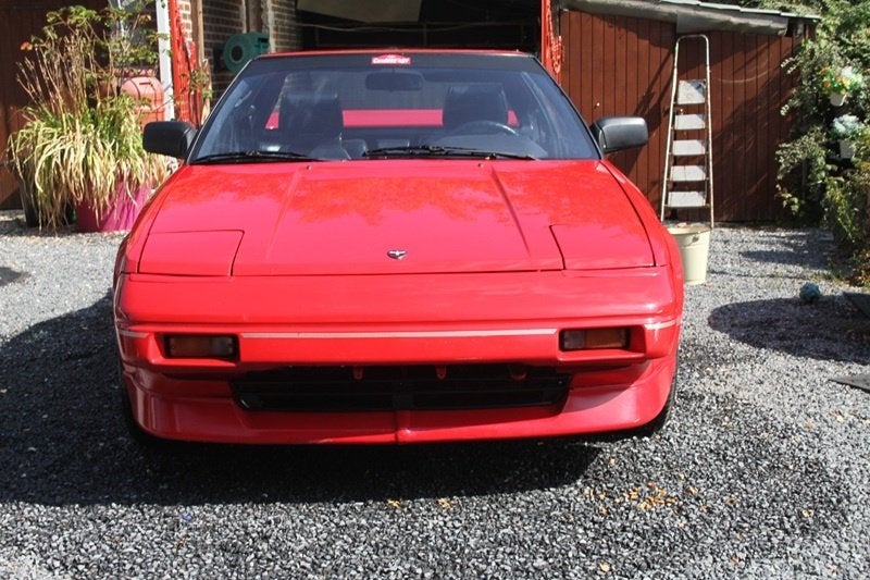 Toyota MR I 1987, Auto's, Toyota, Particulier, MR2, Centrale vergrendeling, Benzine, Coupé, 2 deurs, Handgeschakeld, Rood, Zwart