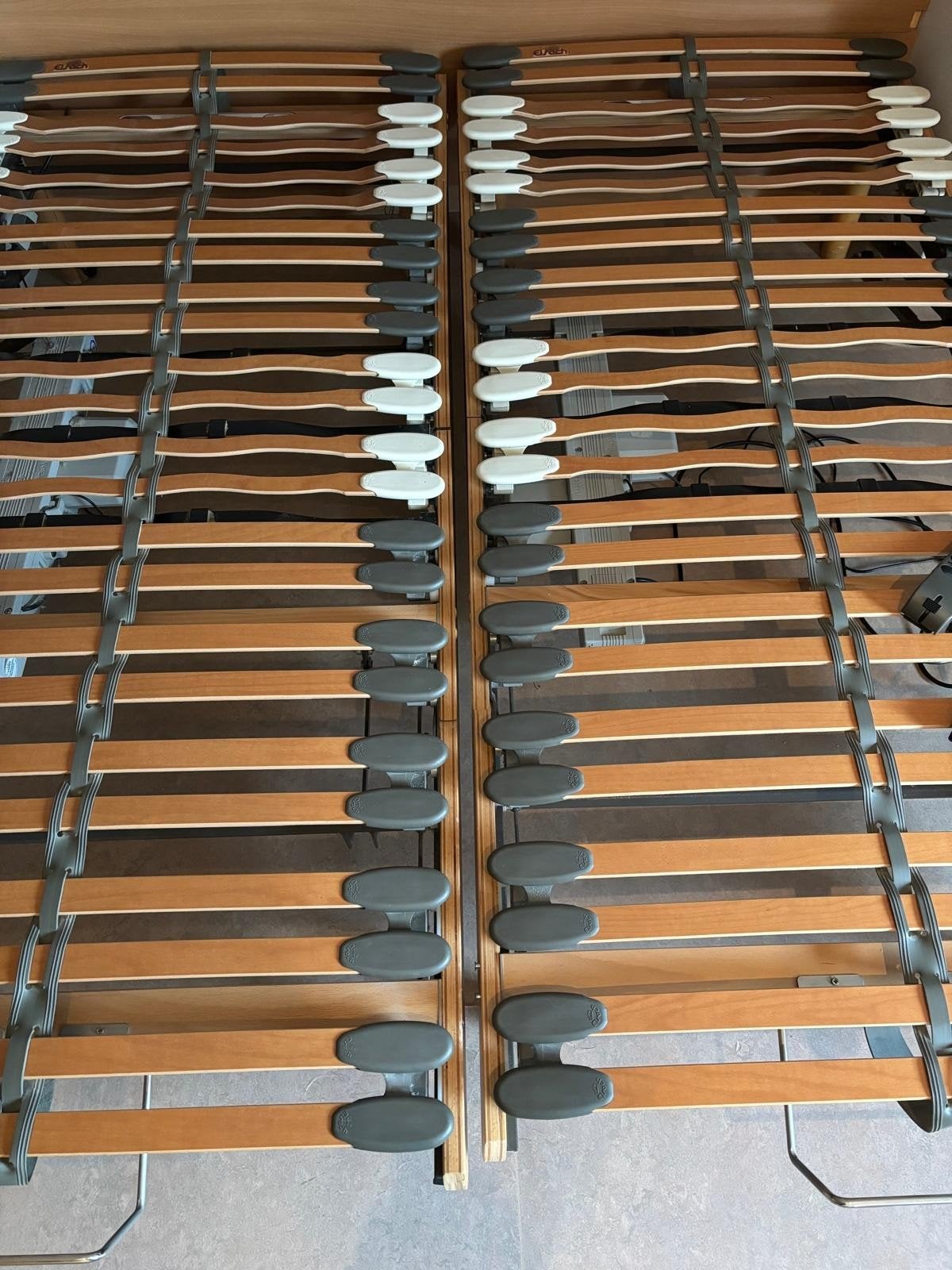 2 elektrische bedden Elsach., Maison & Meubles, Enlèvement, 200 cm, 90 cm