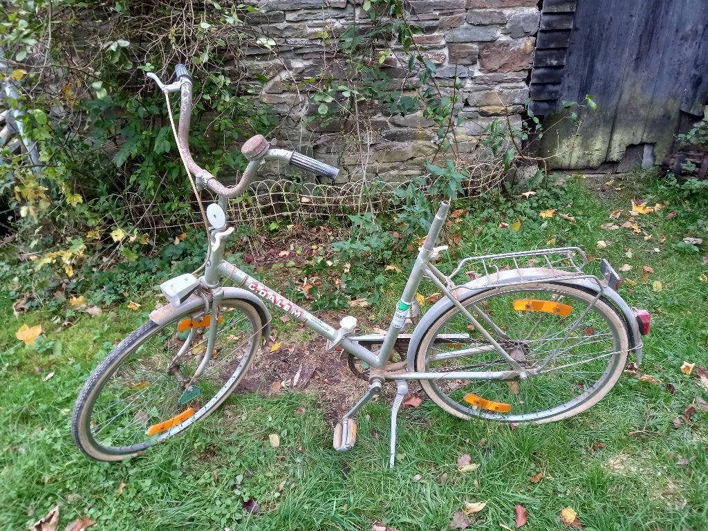 Ancien vélo démontable, Enlèvement