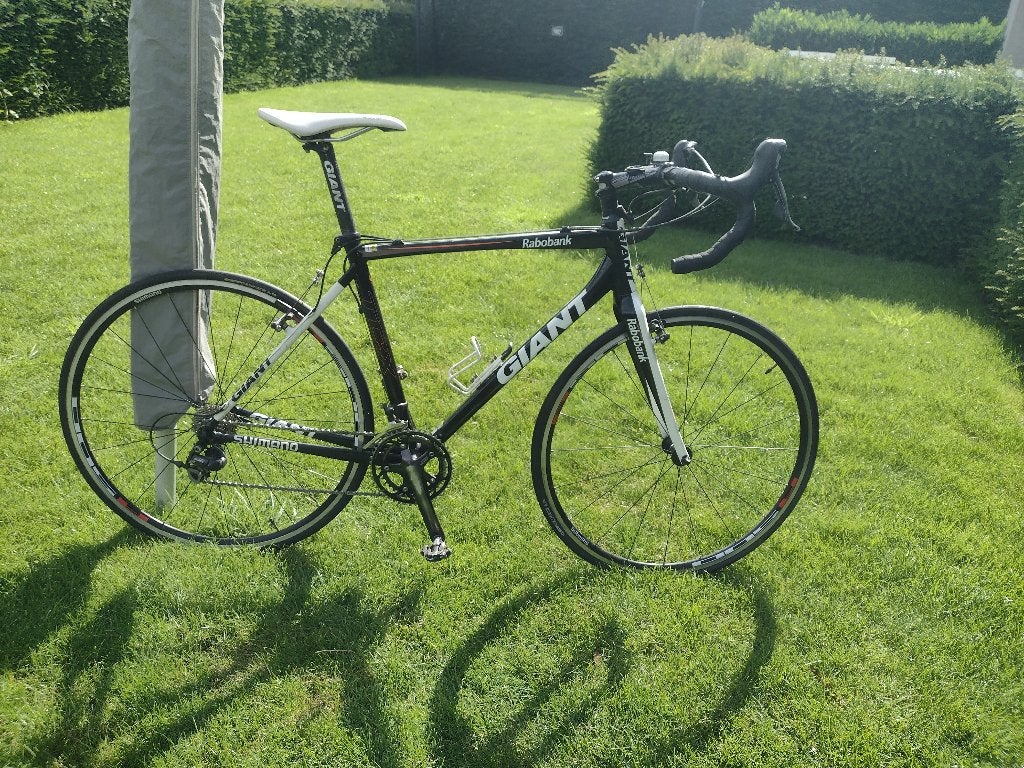 Cross fiets Giant + 4 cross Buitenbanden, Ophalen, Gebruikt, Aluminium, 49 tot 53 cm