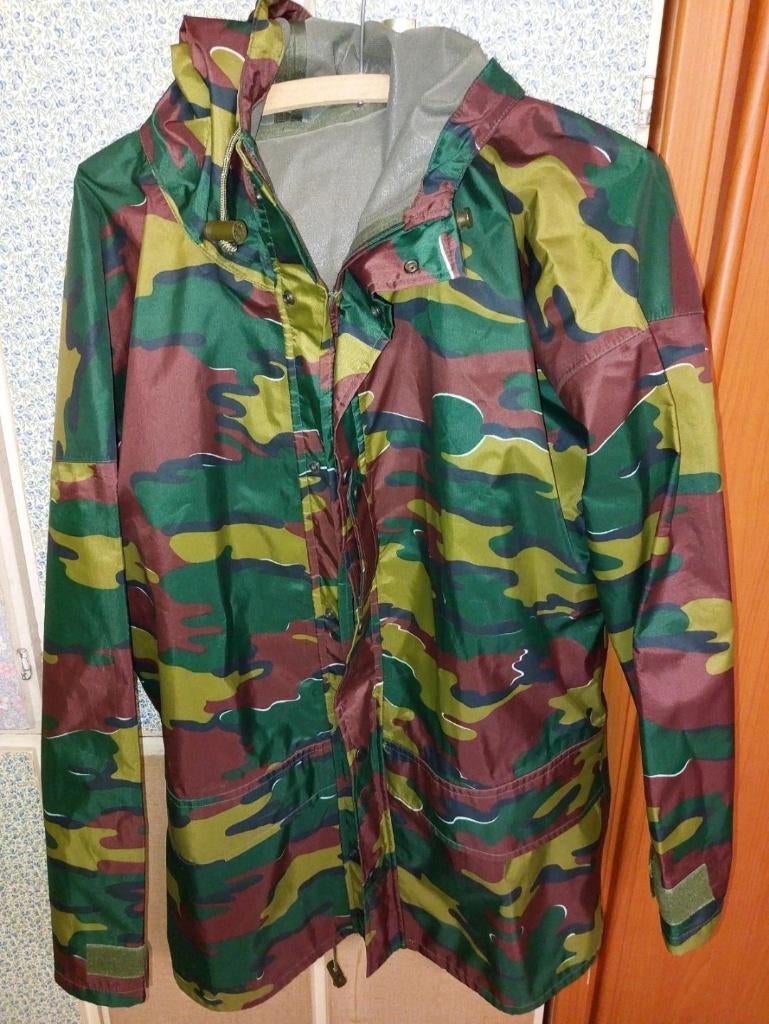 Camouflage regenjas, Verzamelen, Militaria | Algemeen, Ophalen, Landmacht, Kleding of Schoenen