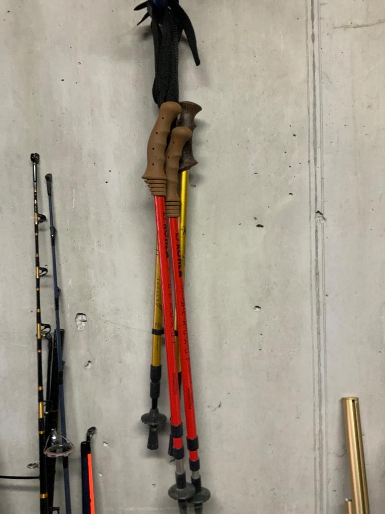 Wandelstokken, Divers, Bâtons de marche, Enlèvement, Ajustable, Comme neuf