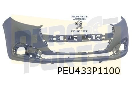 Peugeot 208 voorbumper (te spuiten) Origineel!  1613478880, Neuf, -, -, Avant