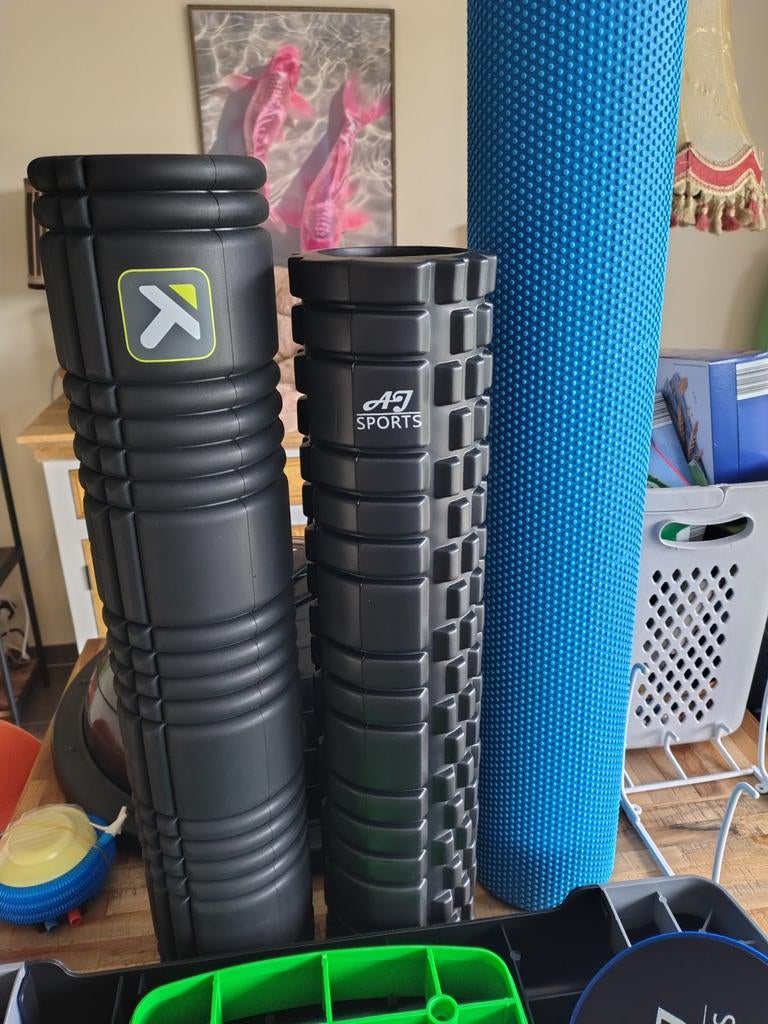 Foamrollen triggerpoint,aj sport,tunturi., Ophalen