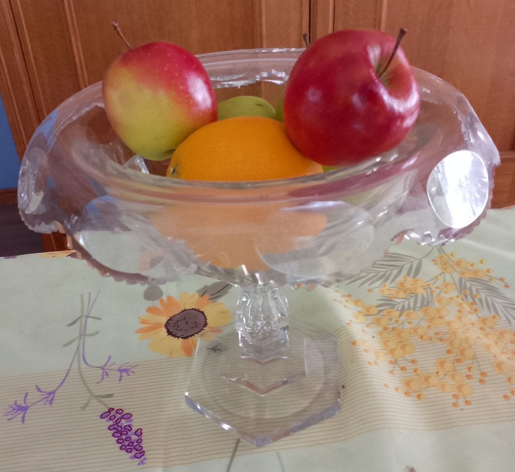 Glazen fruitschalen, Ophalen, Schaal
