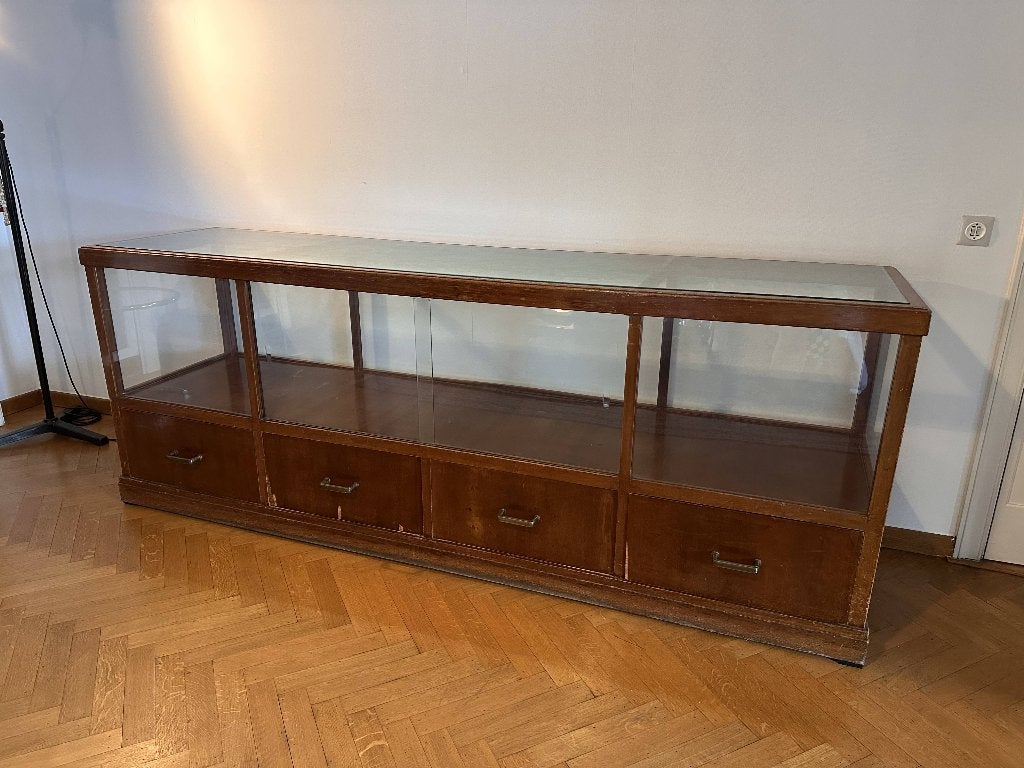 Comptoir vitrine, Maison & Meubles, Armoires | Vitrines, Utilisé, Moins de 100 cm, 200 cm ou plus, 50 à 75 cm, Avec tiroir(s)