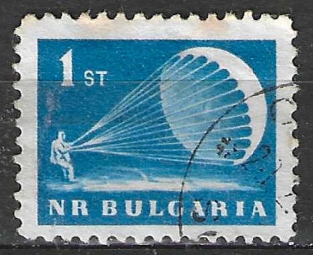 Bulgarie 1963 - Yvert 1171 - Parachute (ST), Envoi, Bulgarie, Affranchi