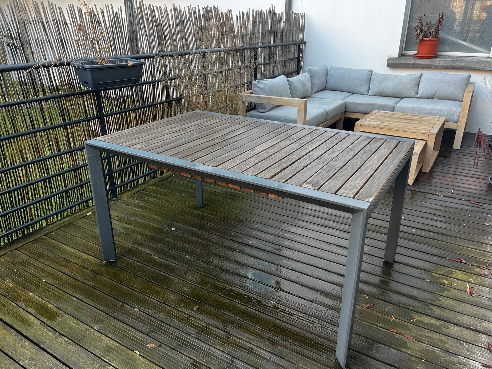 Table de jardin extensible, Jardin & Terrasse, Enlèvement, Utilisé, Aluminium
