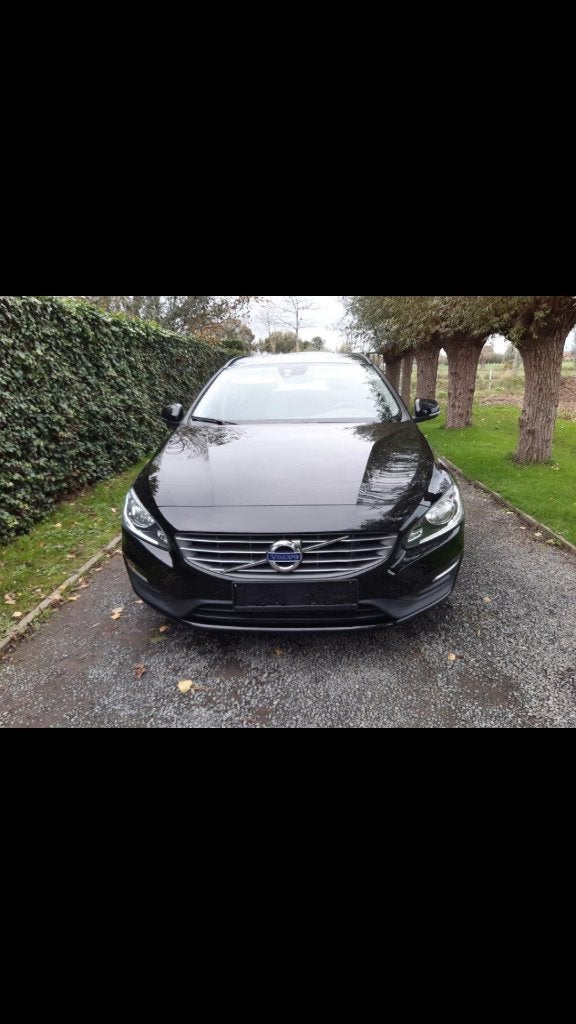 Volvo V60 D2 - 2016, Auto's, Stof, Zwart, Zwart, V60
