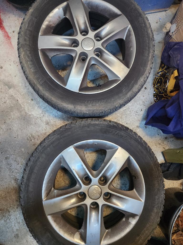 Jantes KIA 16", Pneus hiver, 16 pouces, Véhicule de tourisme, Autre