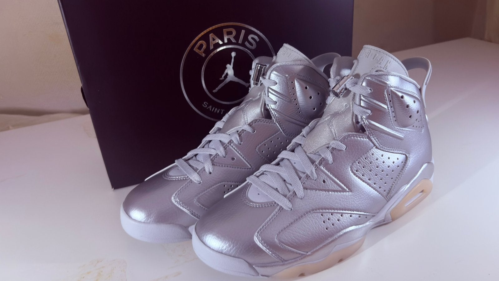 Nike Air Jordan 6 retro Metallic PSG T/44, Enlèvement ou Envoi, Neuf, Chaussures