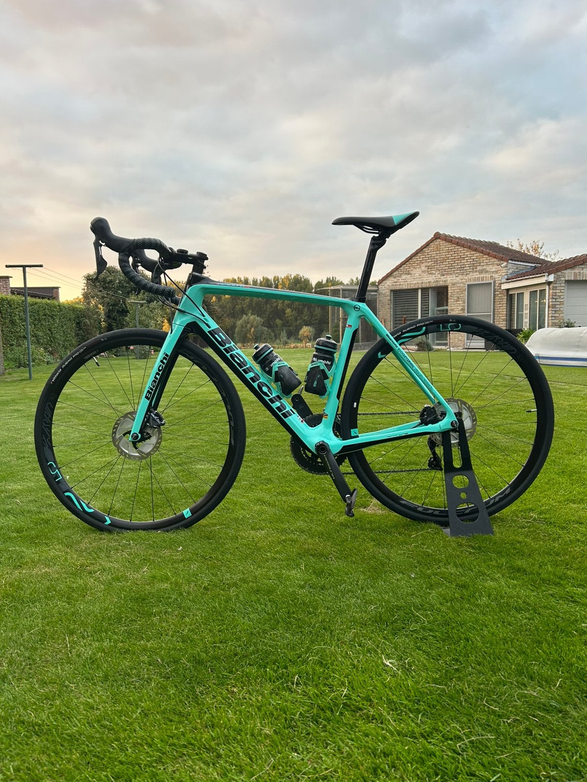 Carbon koersfiets Bianchi Infinito Countervail, Vélos & Vélomoteurs, Enlèvement, Comme neuf, Carbone