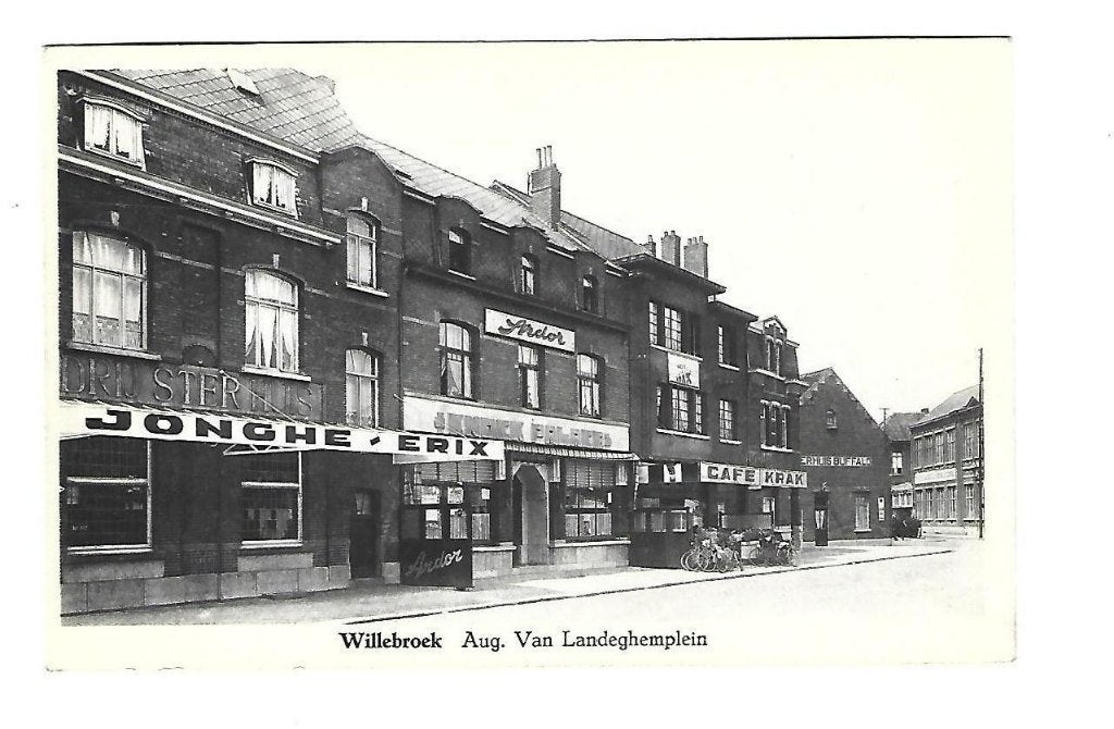Willebroek aug. van landeghemplein ,bazaar, Ophalen of Verzenden, Ongelopen, Antwerpen