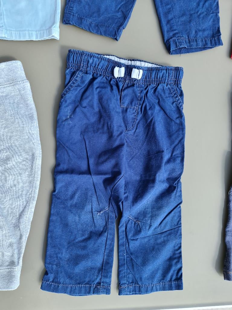 donker blauwe broek 12m 80cm, Kinderen en Baby's, Babykleding | Maat 80, Ophalen, Zo goed als nieuw